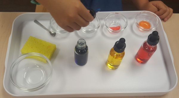 Montessori Color Mixing Activity | Chronicles of a Momtessorian
