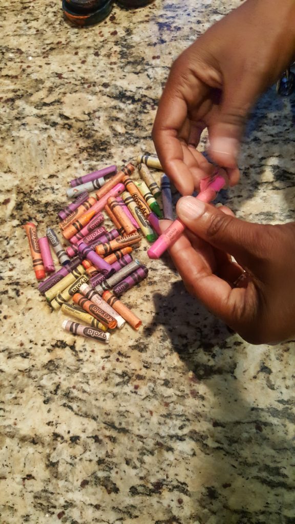 Easy DIY Rainbow Crayons | Chronicles Of A Momtessorian