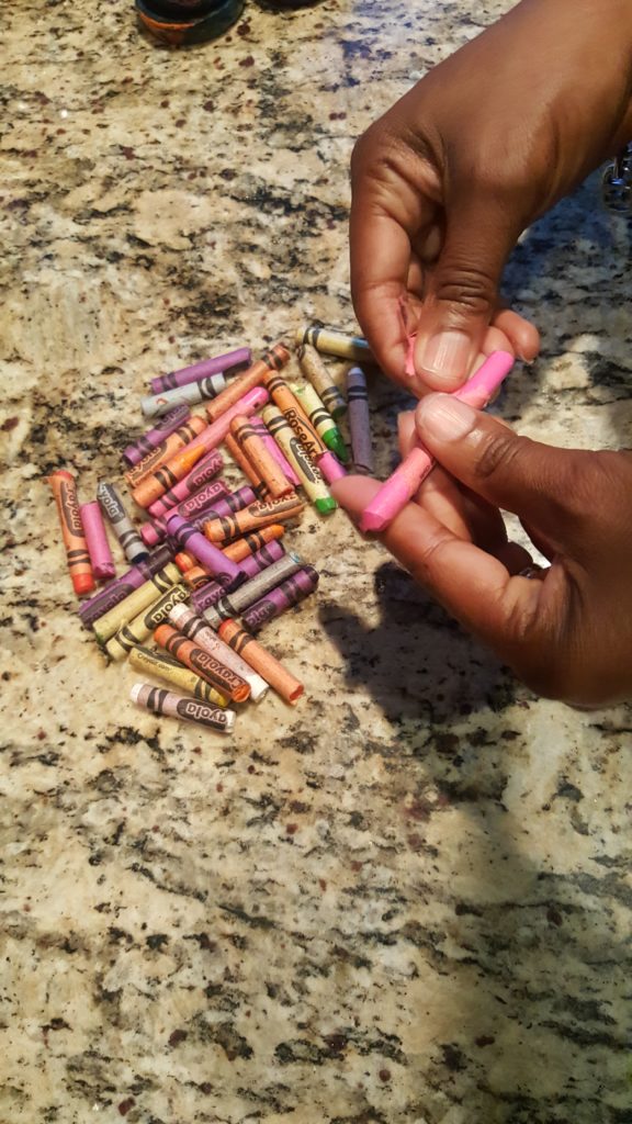 Easy DIY Rainbow Crayons | Chronicles Of A Momtessorian